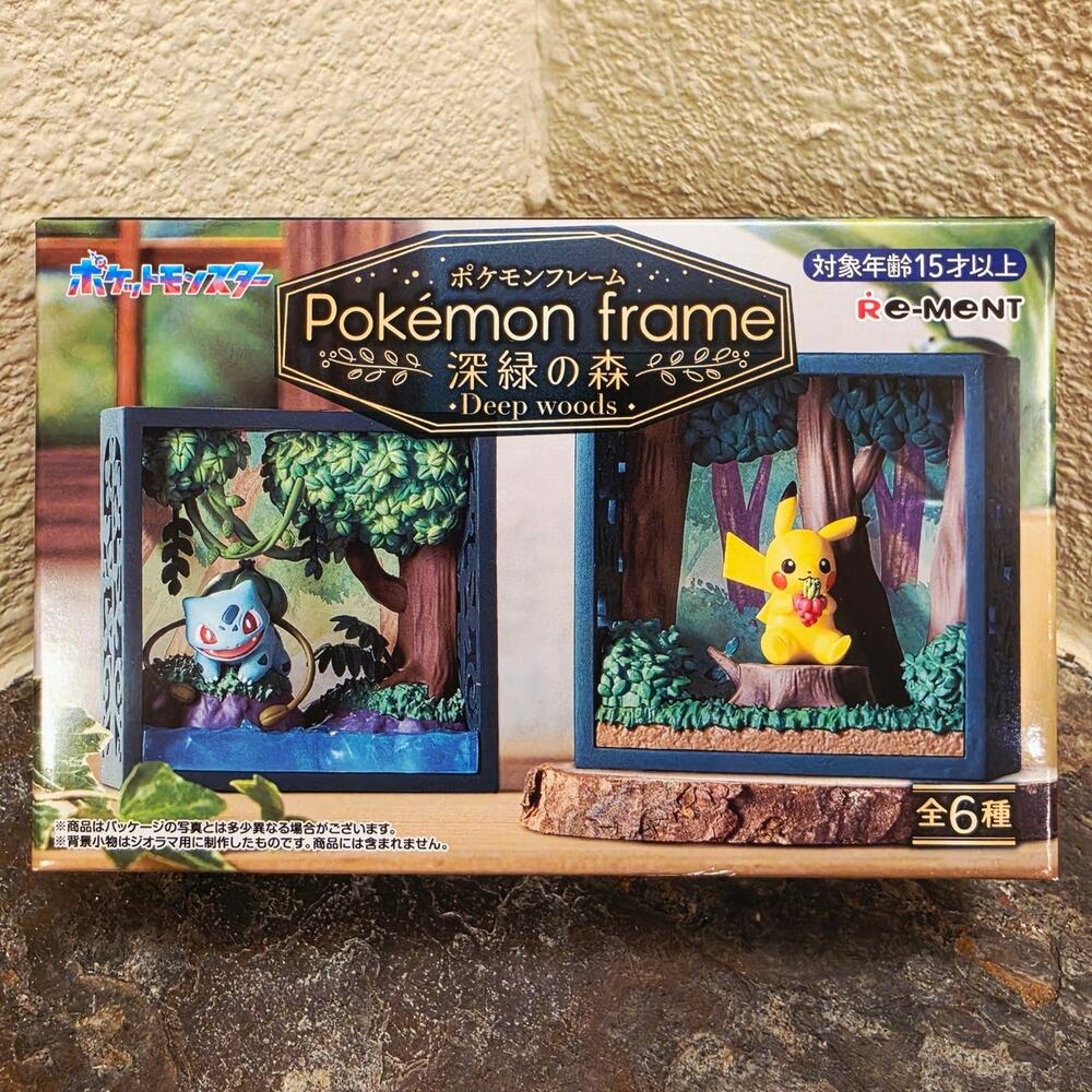 Blind Box - Pokemon Frame [Deep Woods] (NEW) - Re-Ment - Nintendo